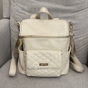 Cream Backpack